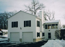 New Attached Garage Side View