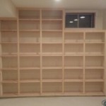 custom build bookcase
